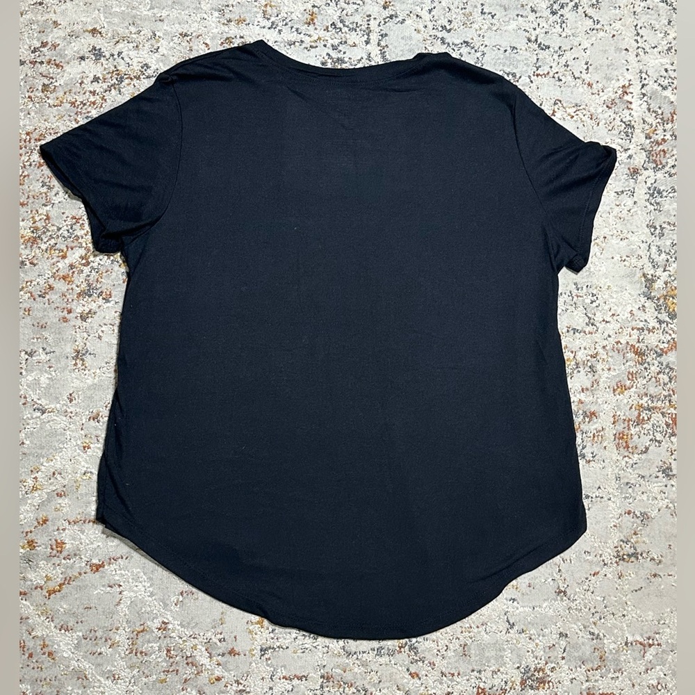 WIZARDING WORLD of HARRY POTTER Hogwarts black & gold T-shirt size XL 15/17 - Picture 2 of 7